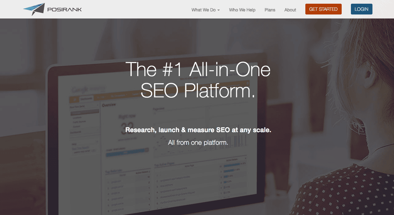 <p>Go to <a href="https://posirank.com/">posirank.com</a> and click Get Started.</p>