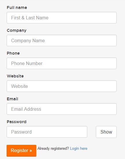 <p>Register for your own account at <a href="https://dashboard.retargeter.com/register">https://dashboard.retargeter.com/register</a>.</p>