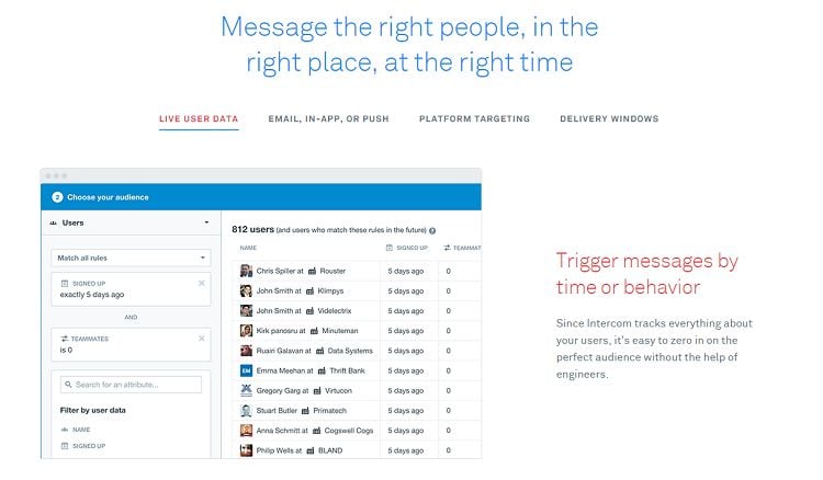 Intercom - Marketing Automation