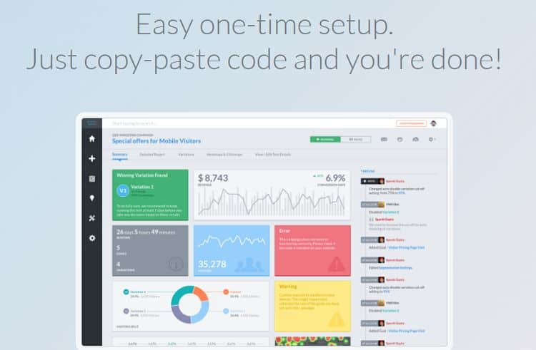 Visual Website Optimizer Copy Paste Code