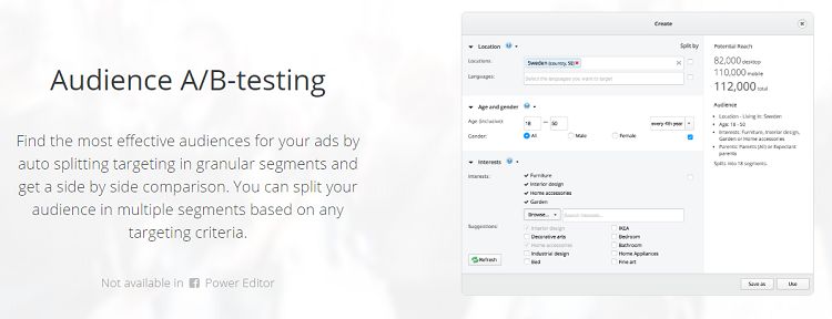 Qwaya - Audience A/B Testing