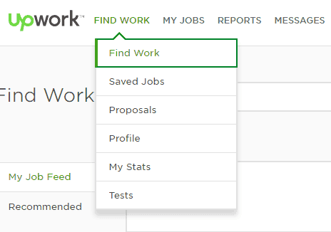 <p>Click Find Work > Find Work.</p>