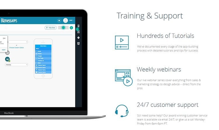 BiznessApps - Training and Support