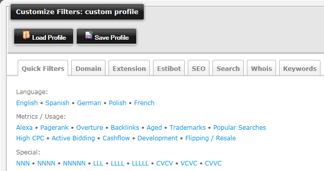 <p>Filter your search. Access Power Filters by clicking My Filters. Quick Filters are found under column headers for a cleaner report. Input more info and customize more filters to narrow down your search.</p>