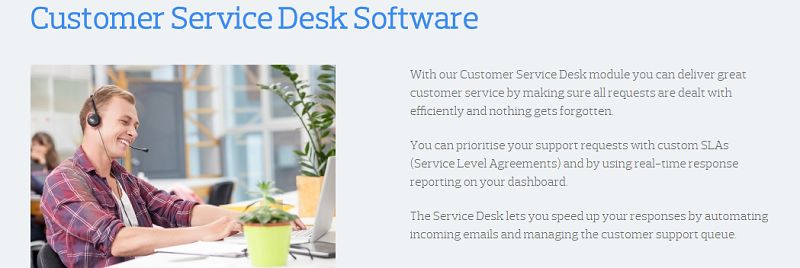 Really Simple Systems - Customer Service Desk
