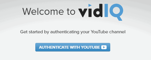 <p>Integrate your YouTube account with your VidIQ account.</p>