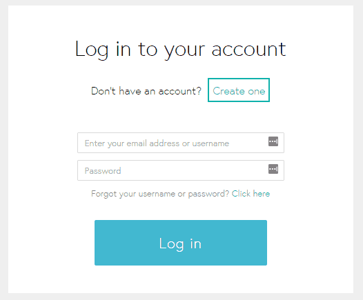 <p>Create an account by clicking Log In > Create One.</p>