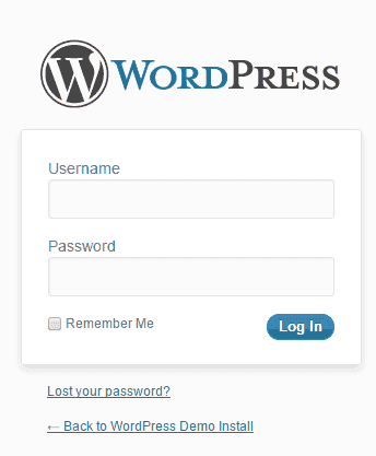 <p>Check out the WordPress login link that will be generated after installation. It will look like this: http://yourdomain.com/wp-admin.</p>